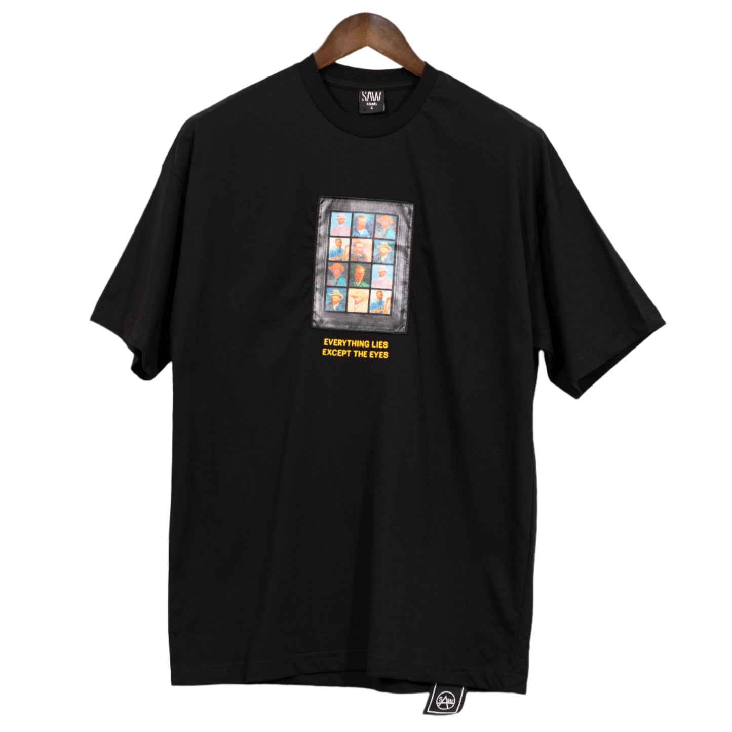 Portrait And Graphic Drop Shoulder Tees