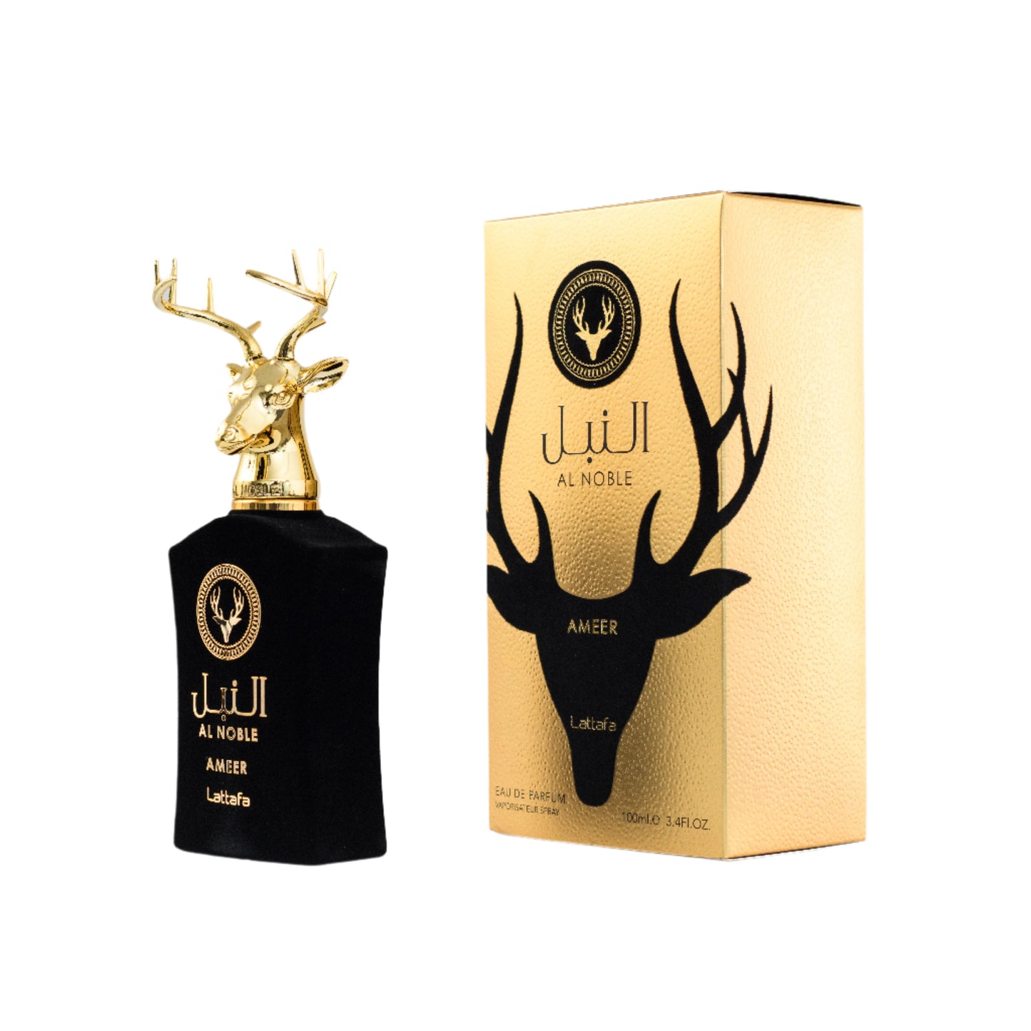 Al Noble Eau De Parfum Spray By Lattafa Perfumes Almeer