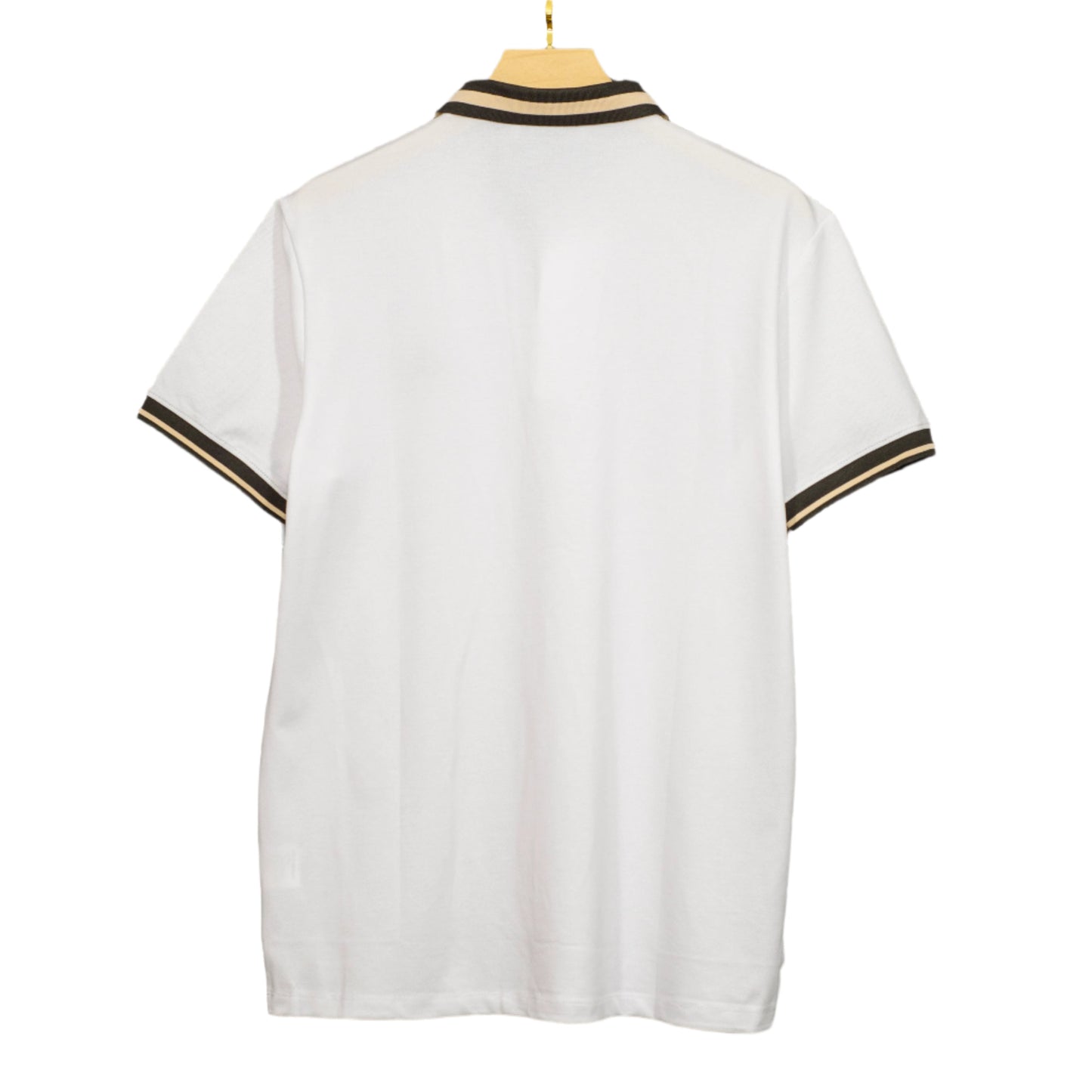 Men’s Stripe Collar Polo Shirt