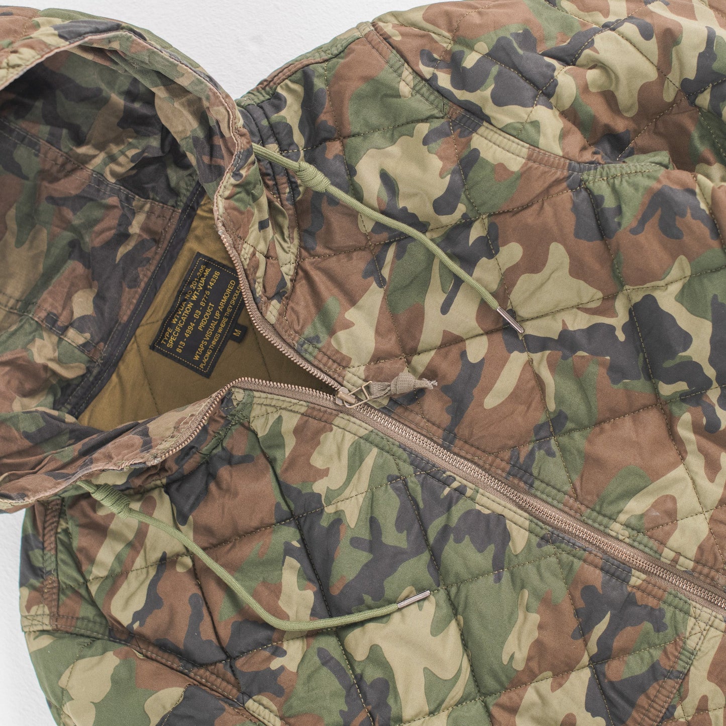 Recon Quilted Camo Zip-Up Jacket