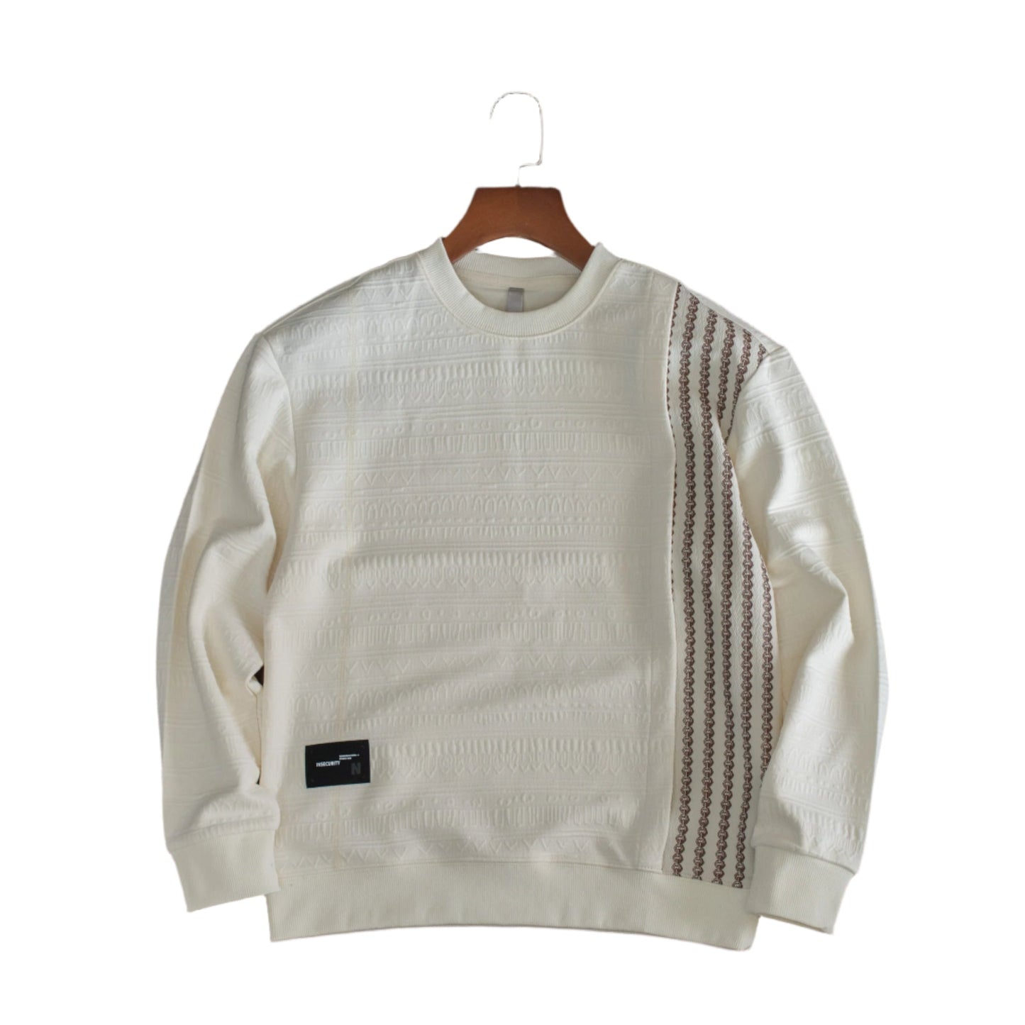 Heritage Stride Embossed Sweatshirt