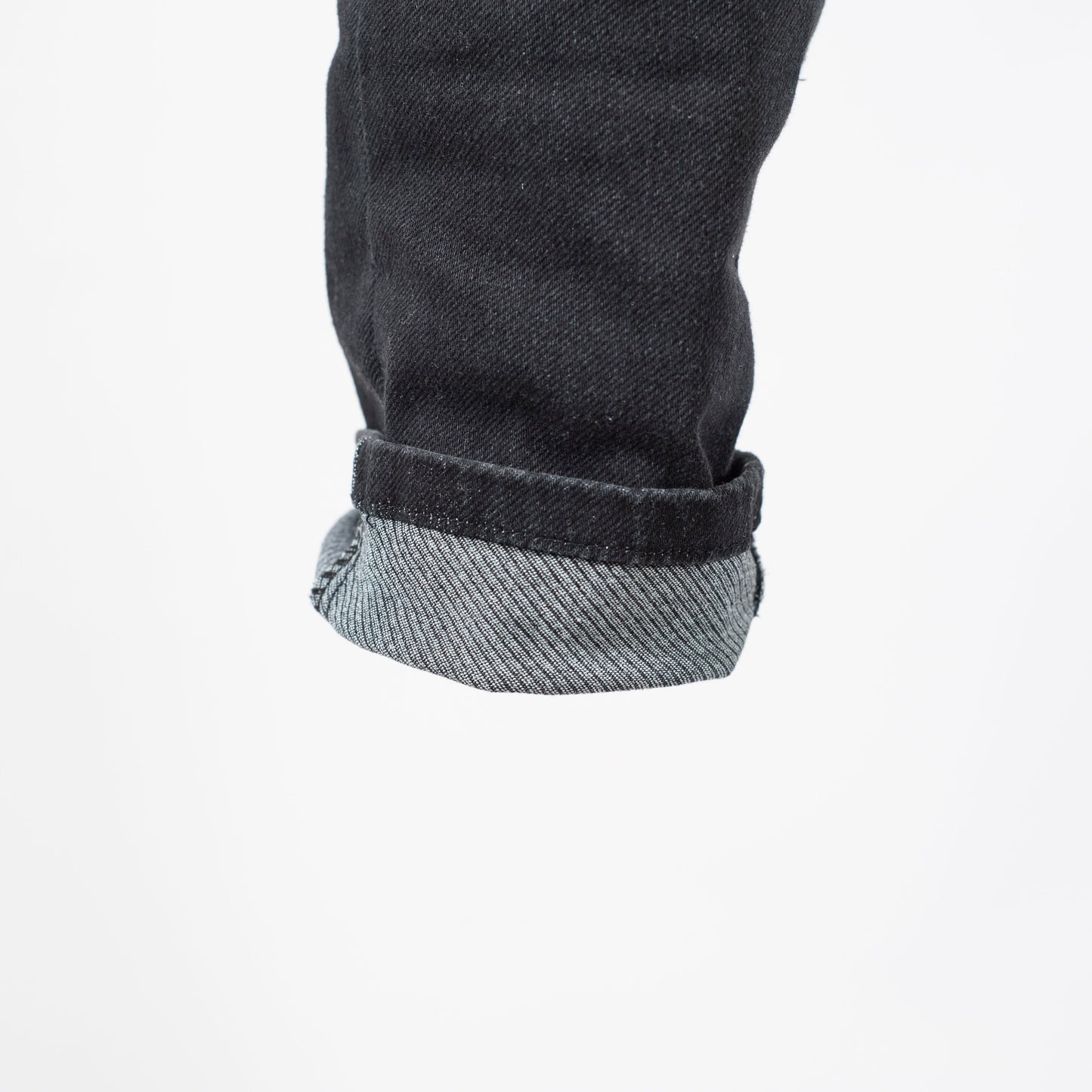 Black Super Stretch B&R Straight Slim Denim