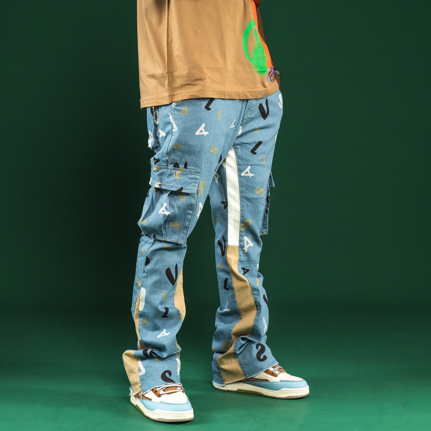 Urban Camo Multi-Pocket Cargo Pants
