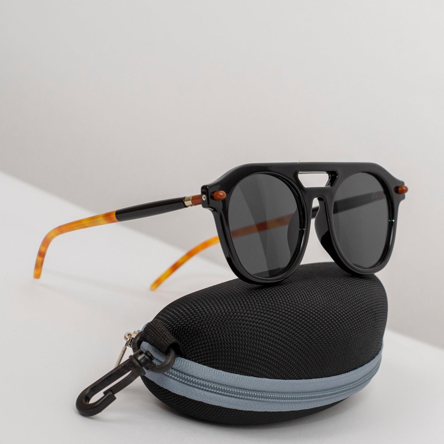 Men Tinted Lens Retro Avaitor Fashion Sunglasses