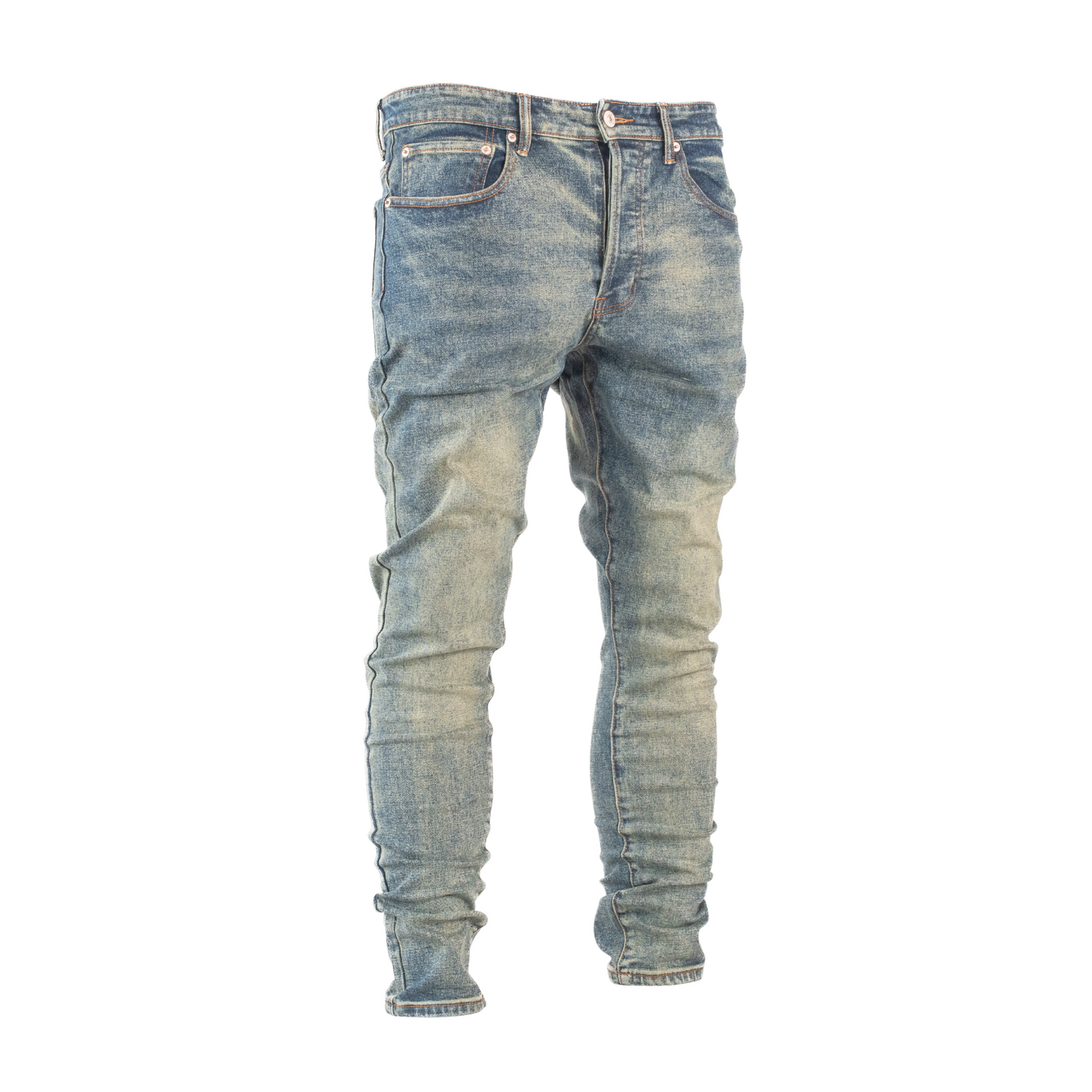 Stone Fade Tapered Denim