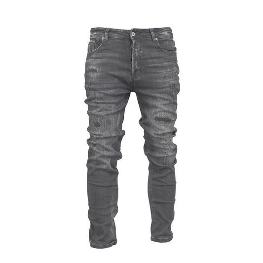 Gee2 Island Black Distressed Denim
