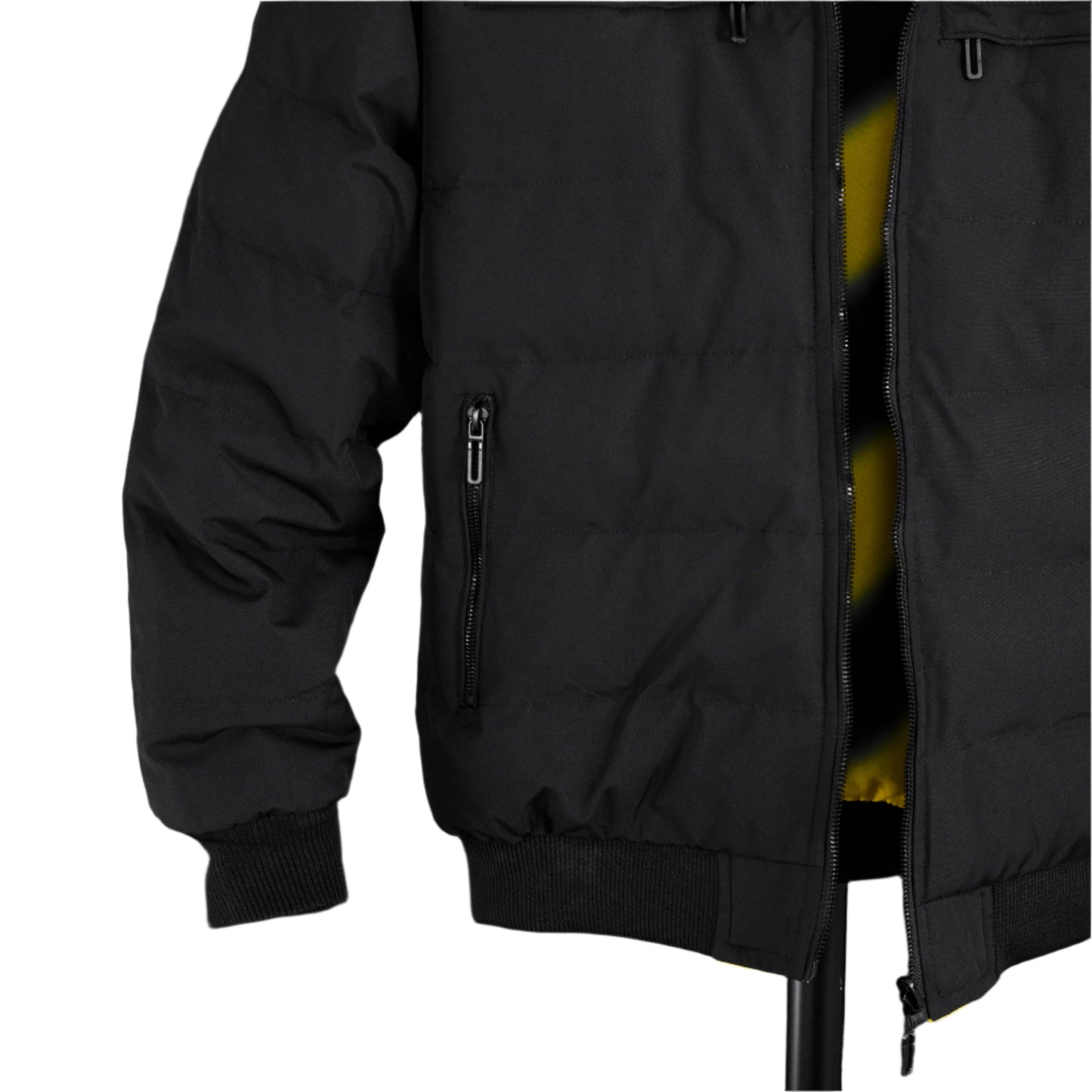 Men Double Sided Stand Collar Casual Jacket