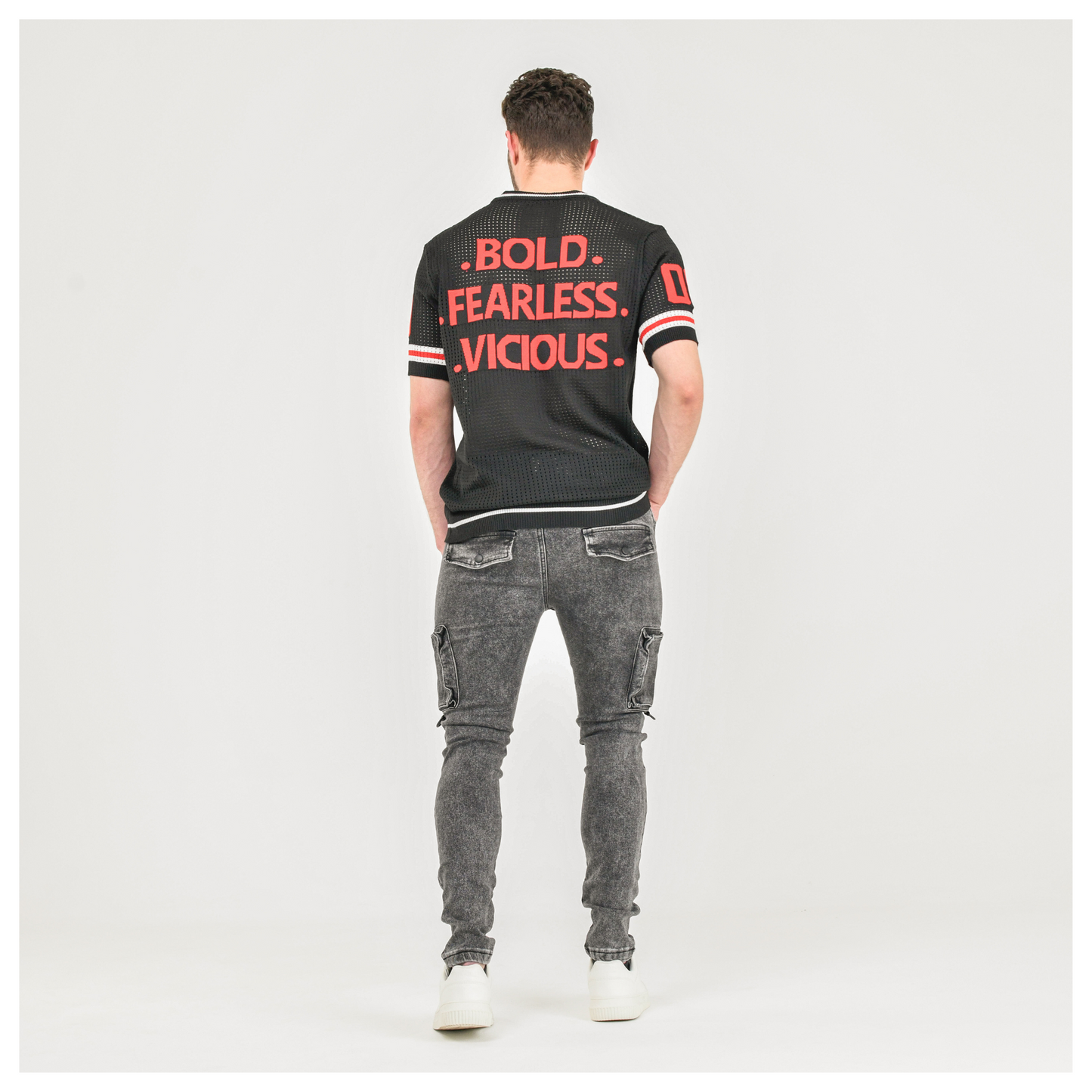 Urban Tactical Slim Fit Cargo Denim