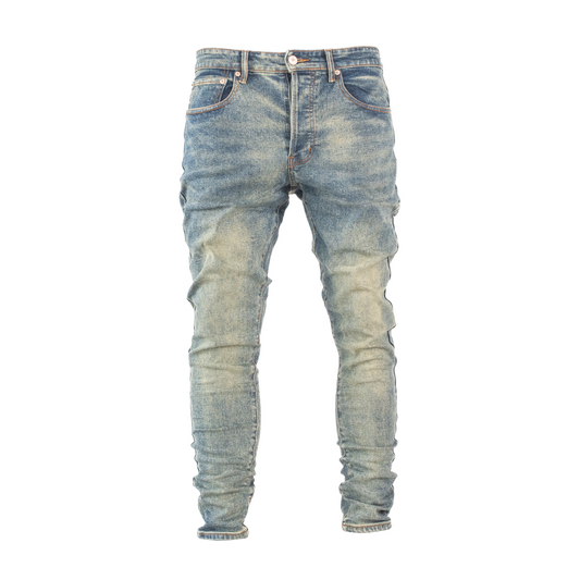 Stone Fade Tapered Denim