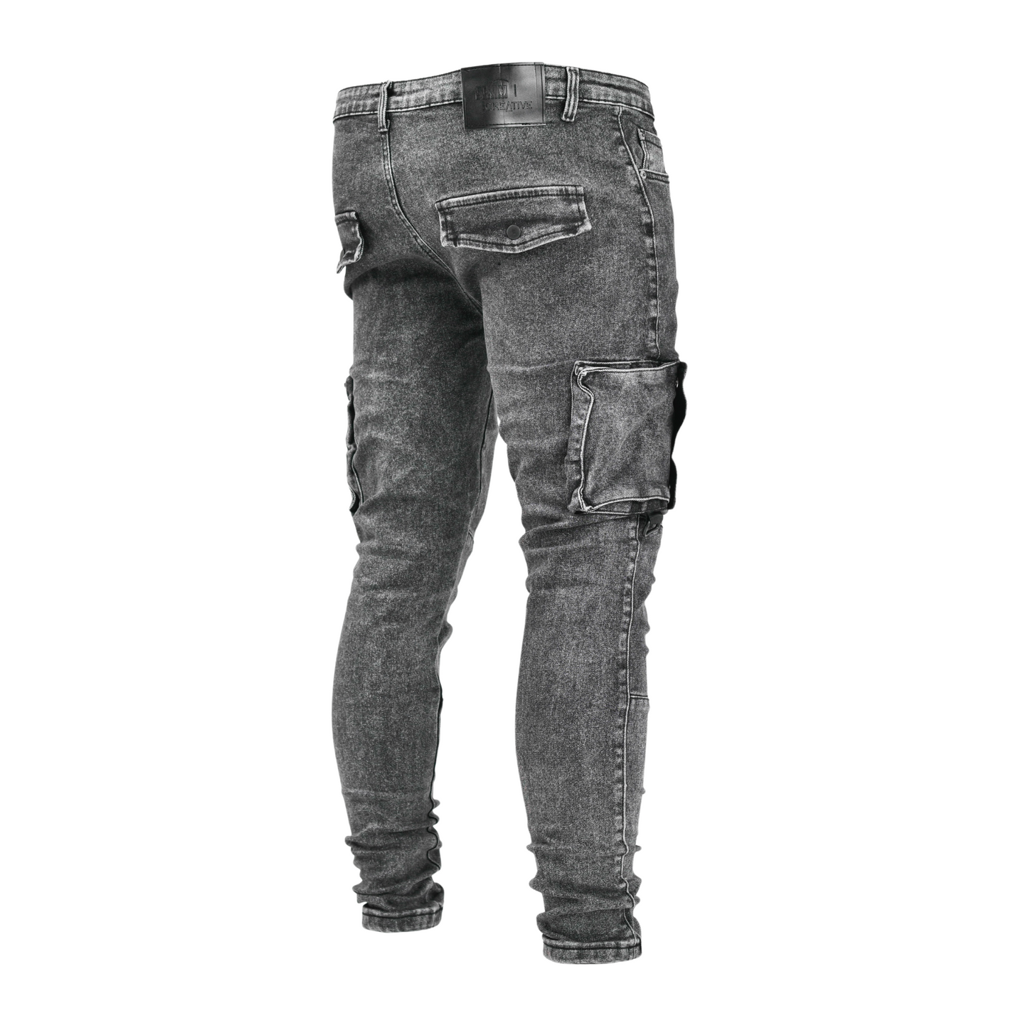 Urban Tactical Slim Fit Cargo Denim
