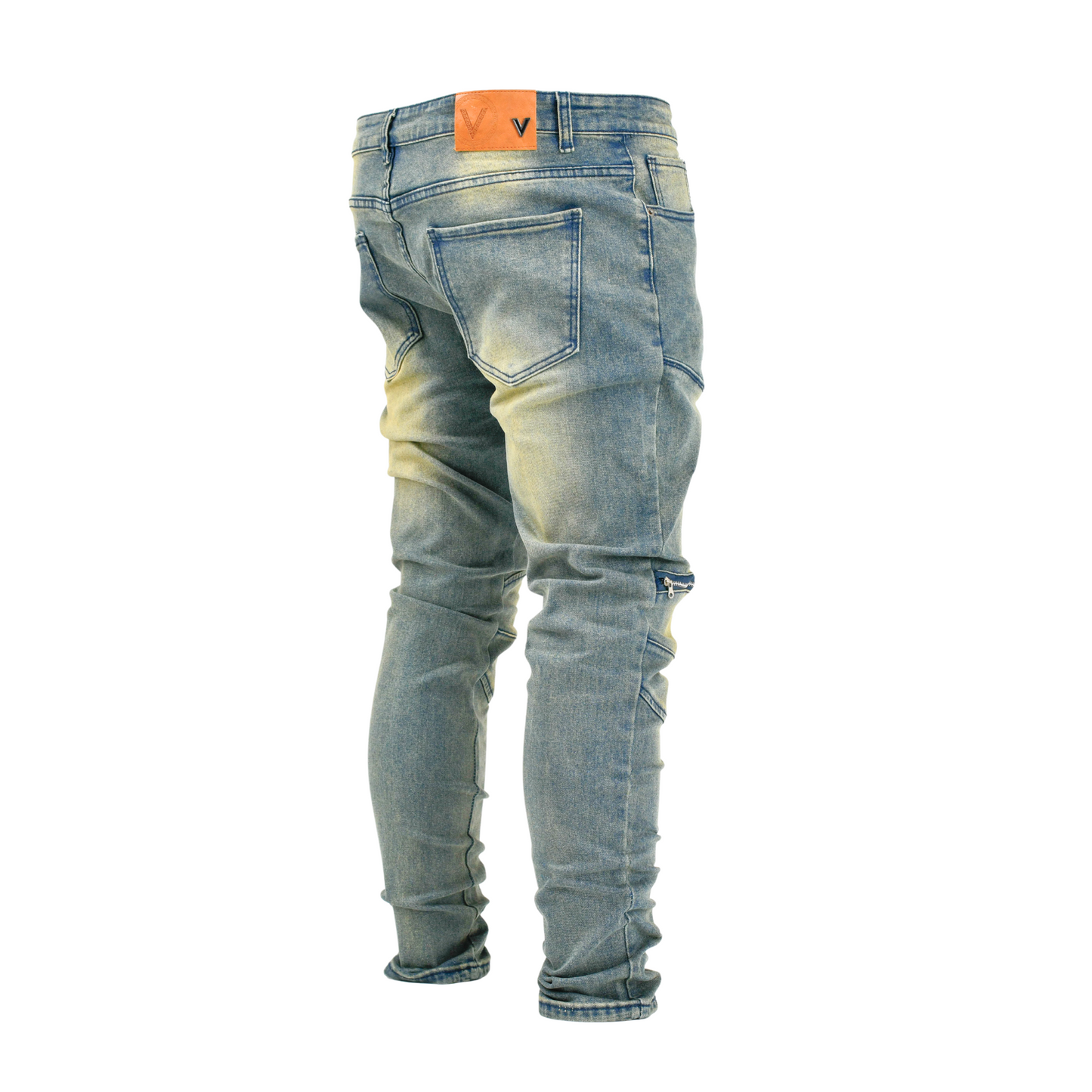 Iron Fade Moto Skinny Jean