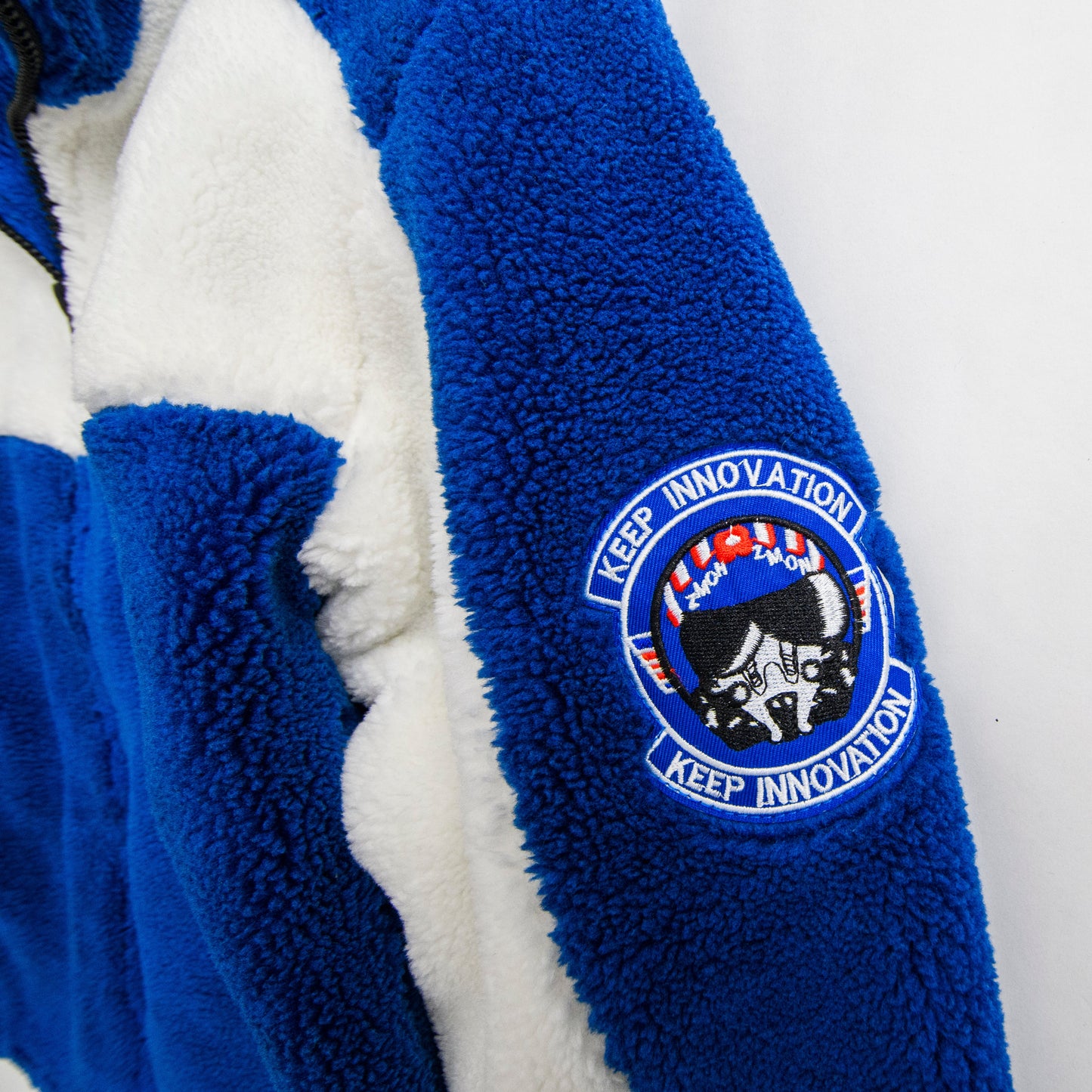 Men’s Colour Block Fleece Warm Jacket