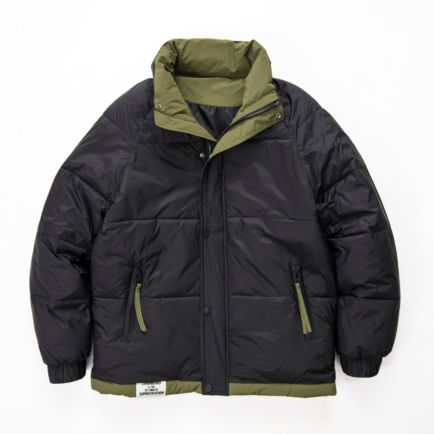 Men's Warm V Homme Puffer Jacket.