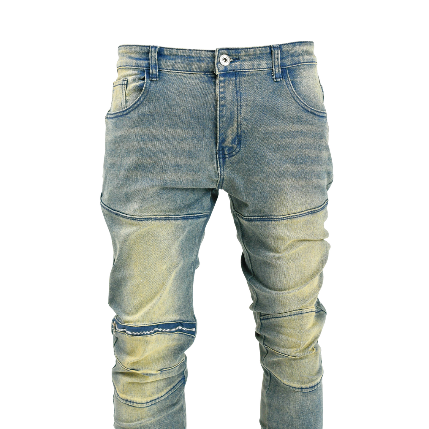 Iron Fade Moto Skinny Jean