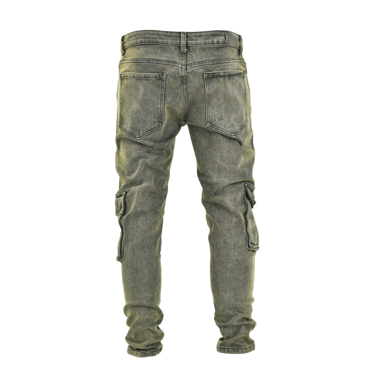 Stone Fade Tactical Cargo Jean