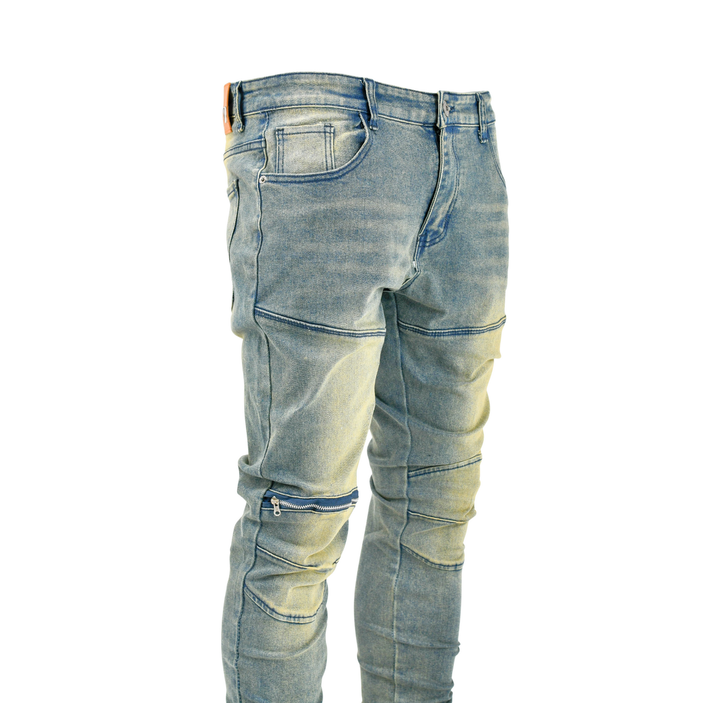 Iron Fade Moto Skinny Jean