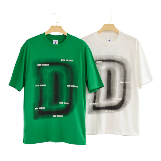 Men’s Letter “D” Graphic Design T-Shirt