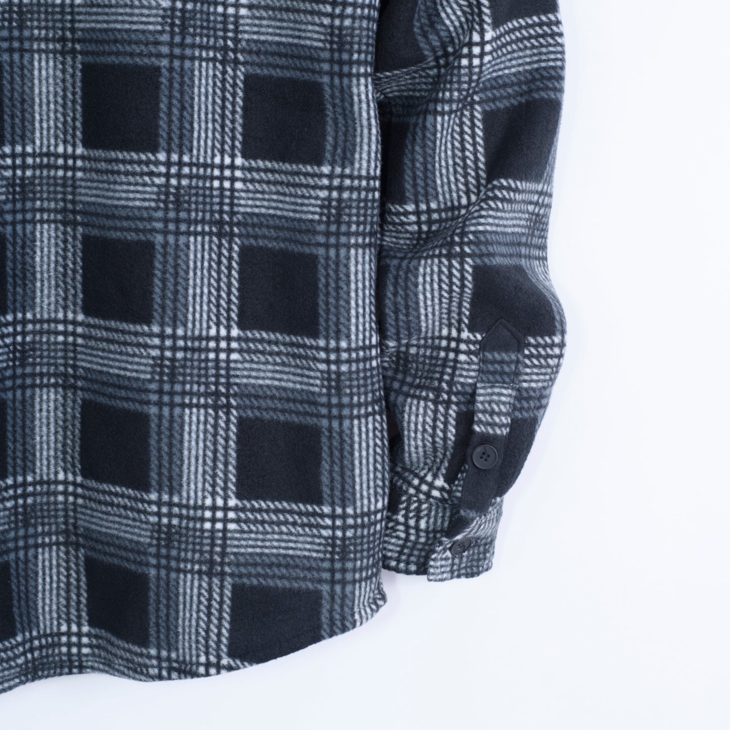 Distortion Men’s Hooded Long Sleeve Thickened Shirt