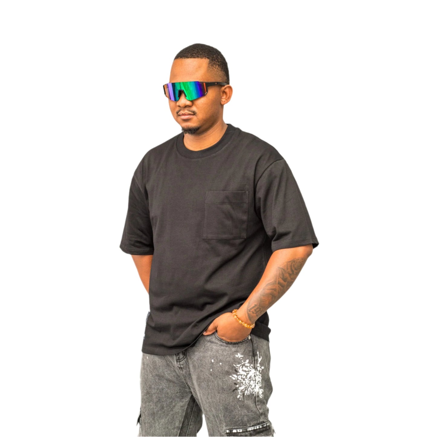 Relaxed Fit Utility Pocket Tees