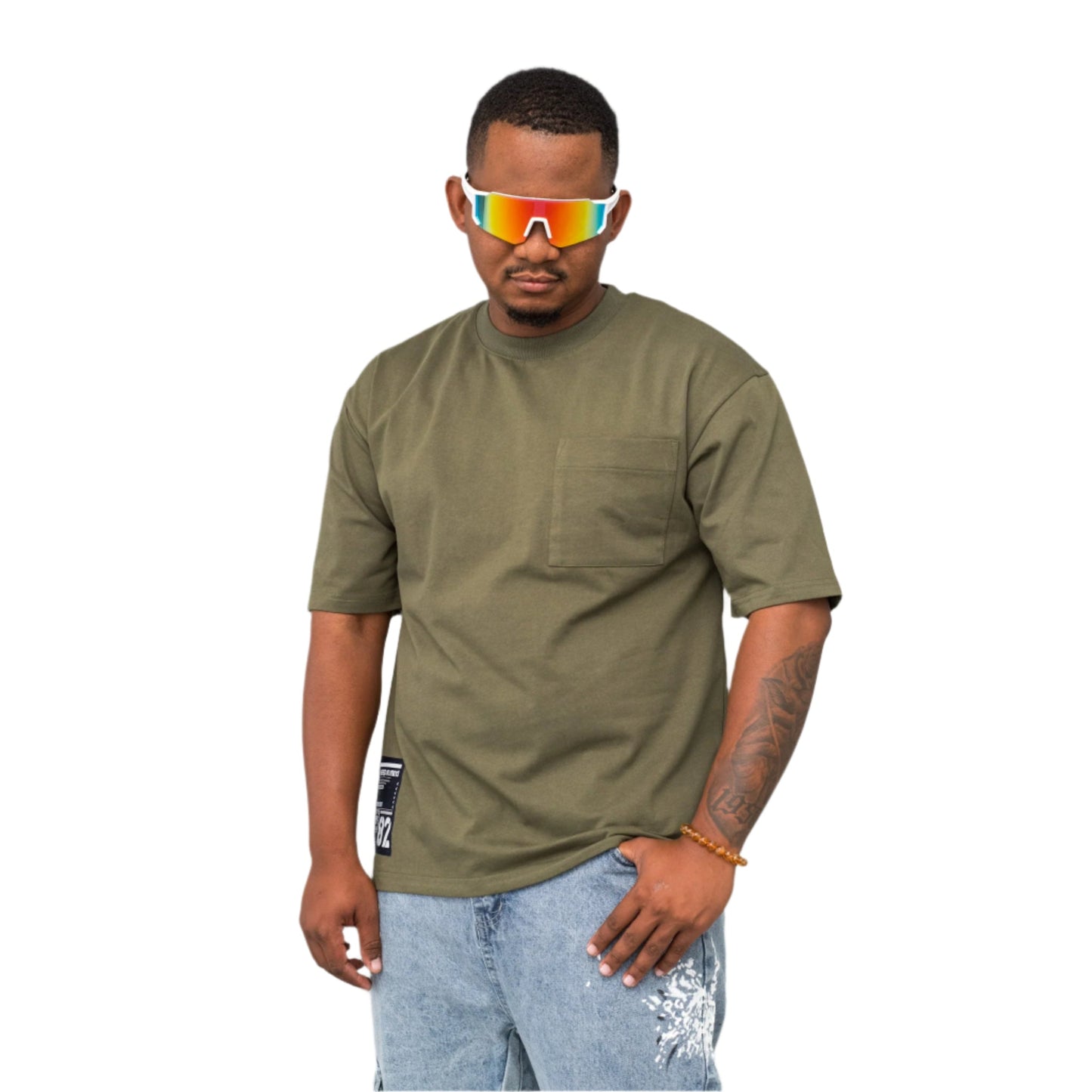 Relaxed Fit Utility Pocket Tees