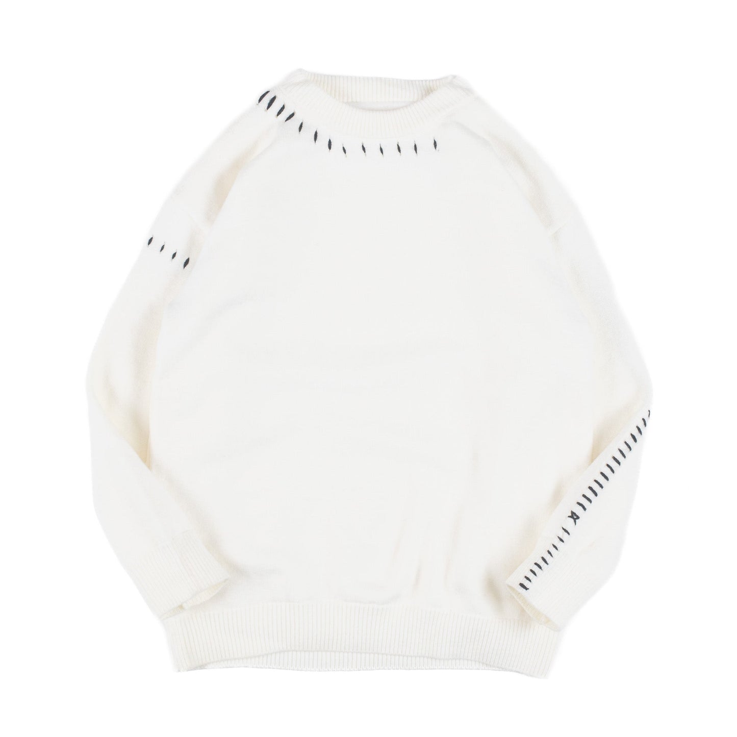 Threadline Stitch Knit Sweater