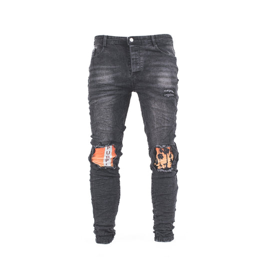 Urban Edge Black Distressed Jeans