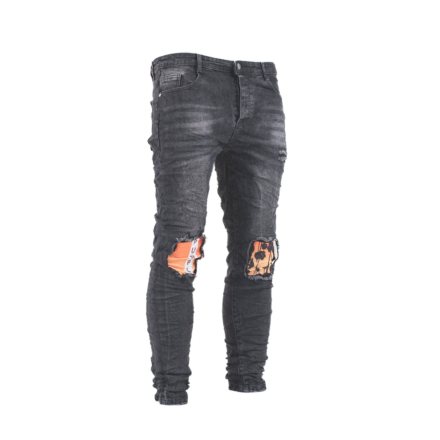 Urban Edge Black Distressed Jeans