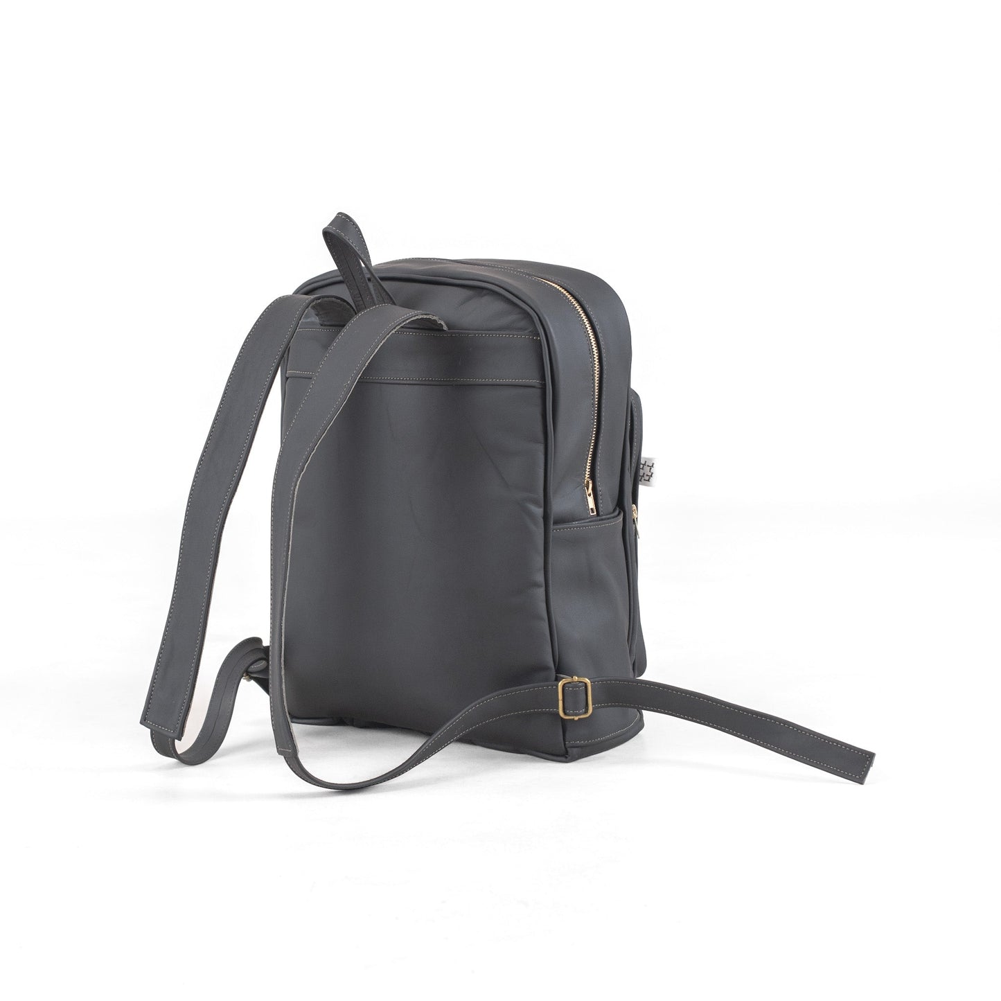 Gavi Urban Luxe Leather Laptop Backpack