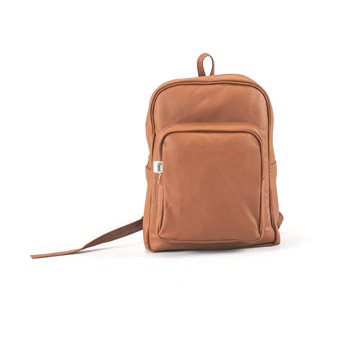 Gavi Urban Luxe Leather Laptop Backpack