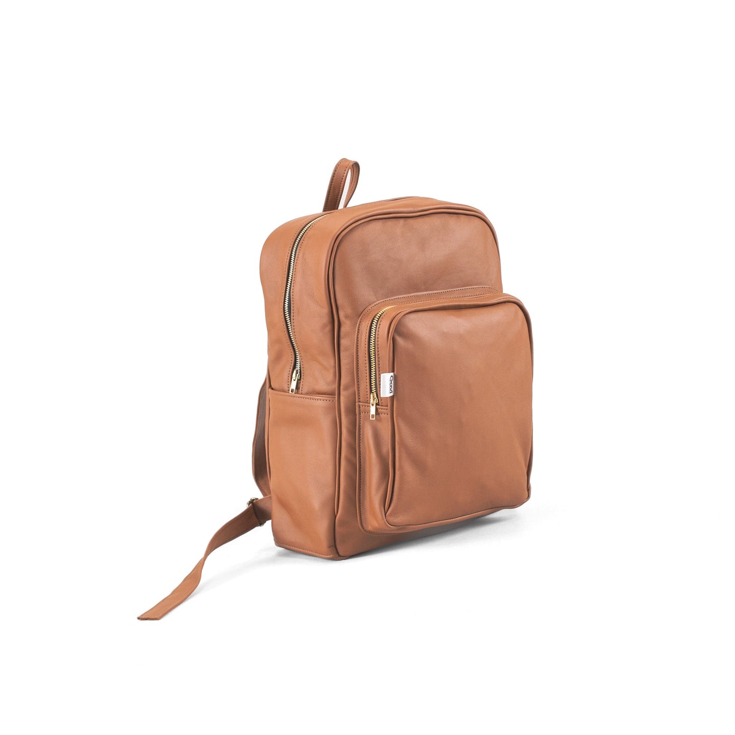 Gavi Urban Luxe Leather Laptop Backpack