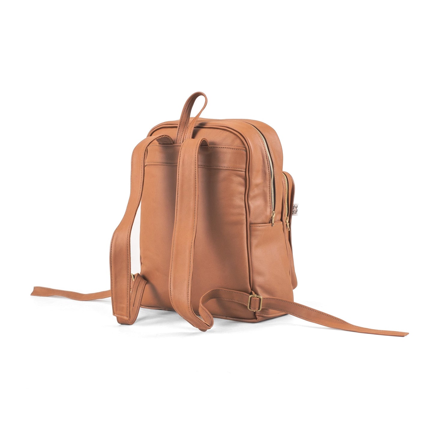 Gavi Urban Luxe Leather Laptop Backpack