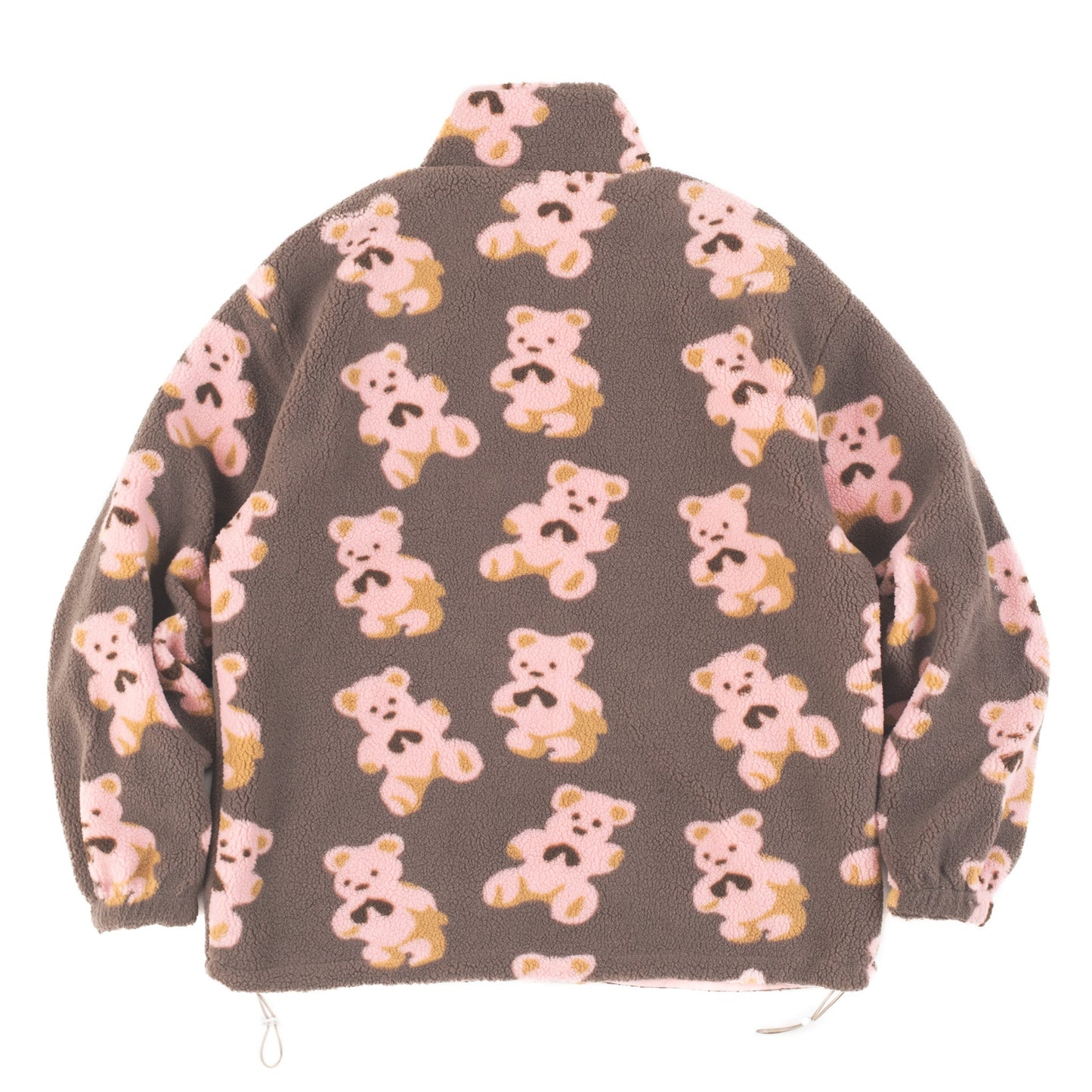 Men Teddy Bear Fleece Fluffy Winter Reversible Jacket