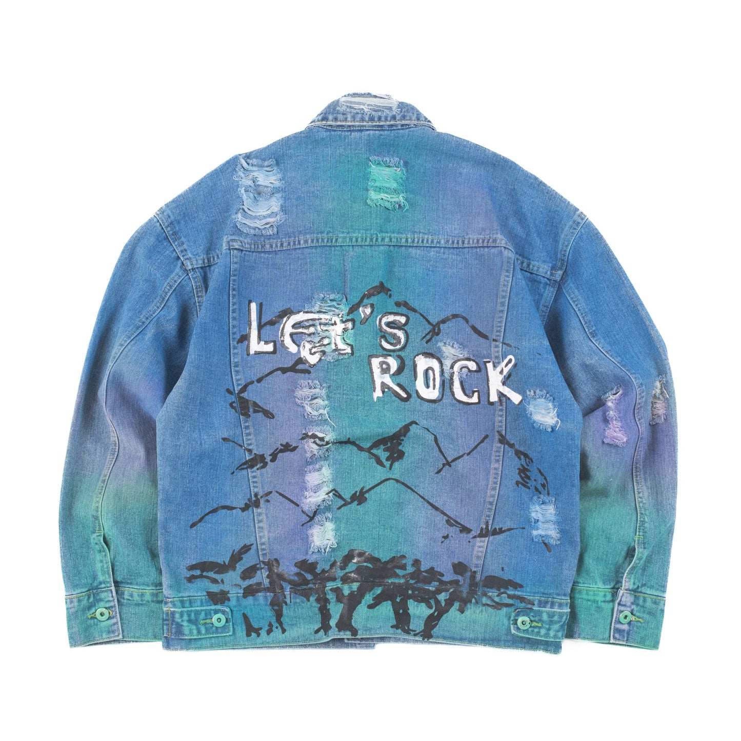 Let’s Rock Cropped Denim Jacket