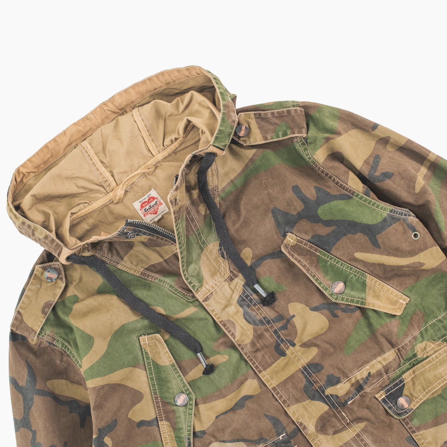 Men’s Classic Woodland Camo Utility Jacket