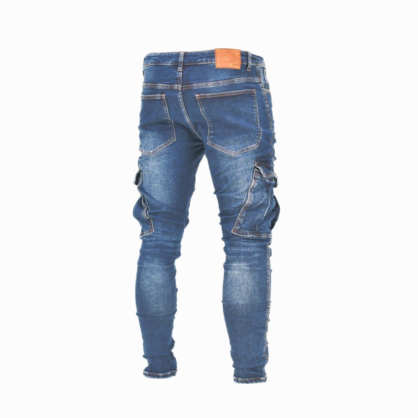 LANNIU Stacked Cargo Denim