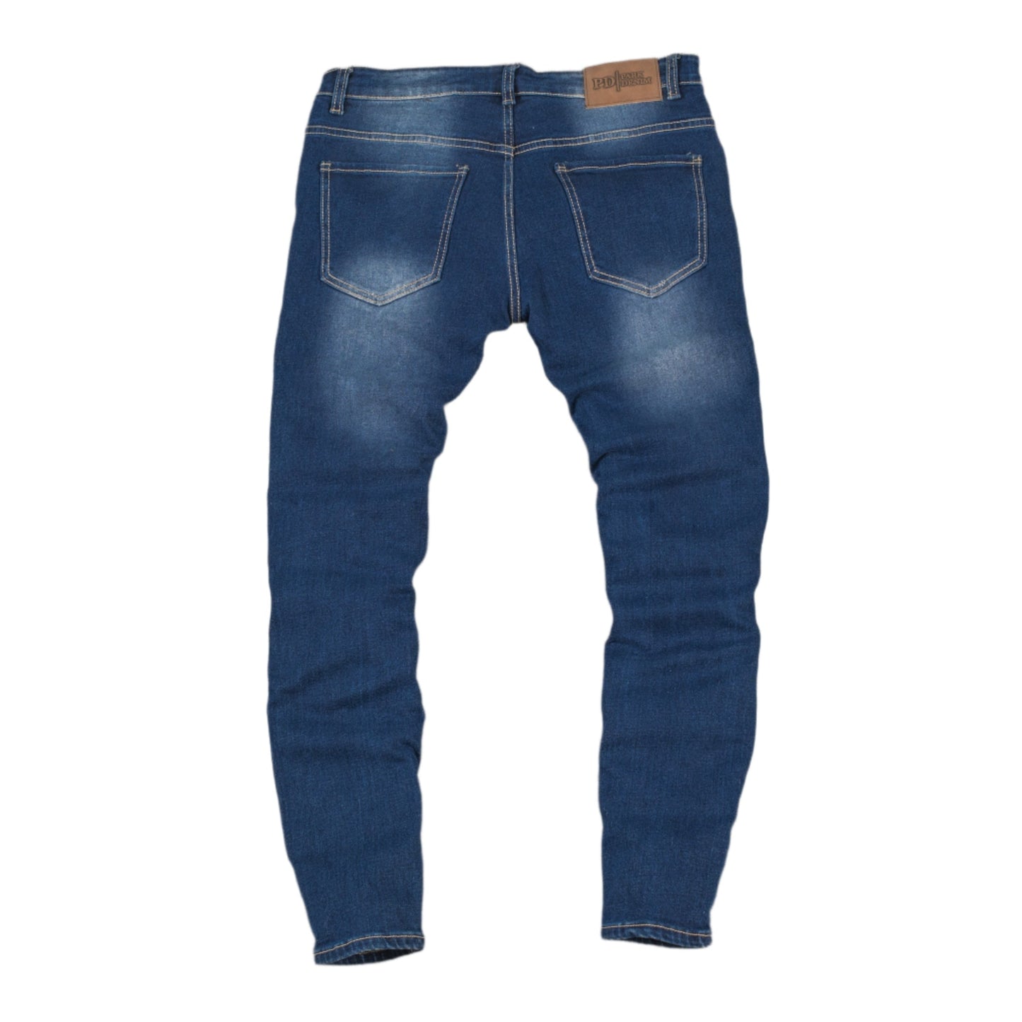 Men’s Distressed Ripped Skinny Jeans – Park Denim