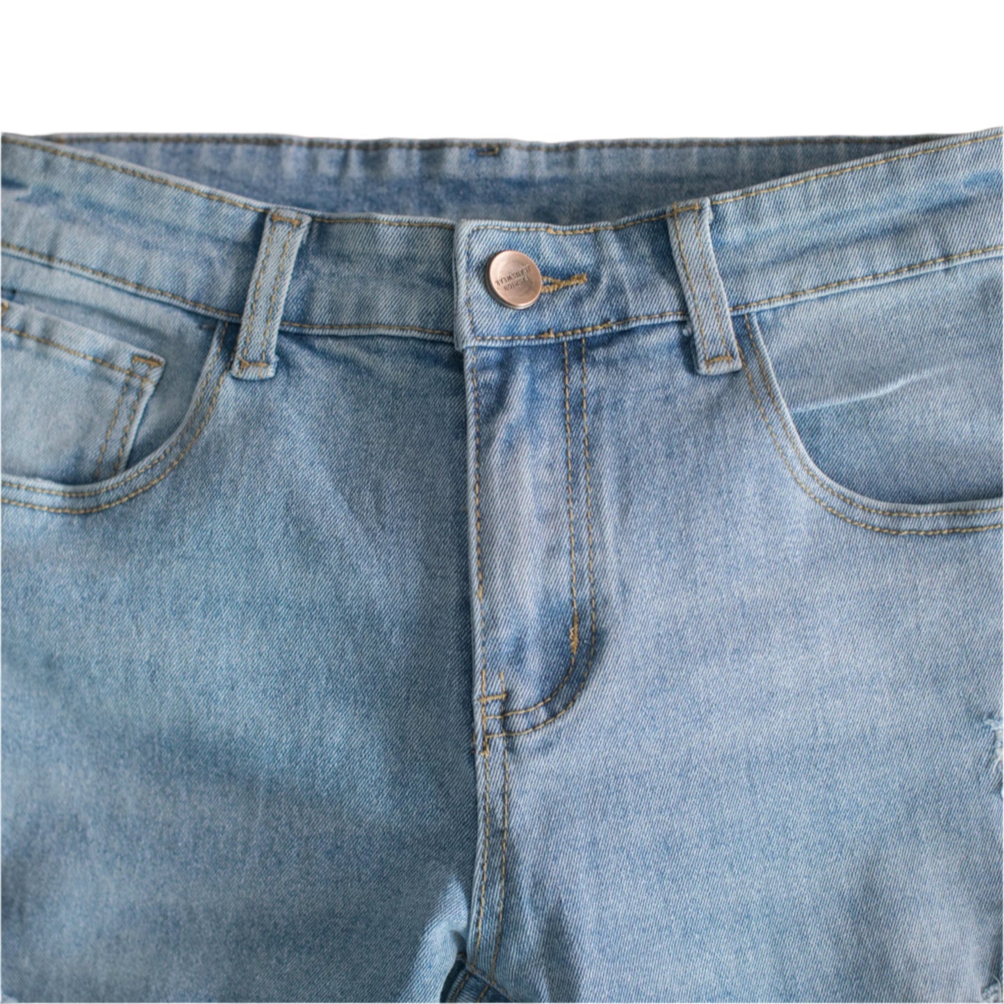 Urban Patchwork Distressed Denim Jeans