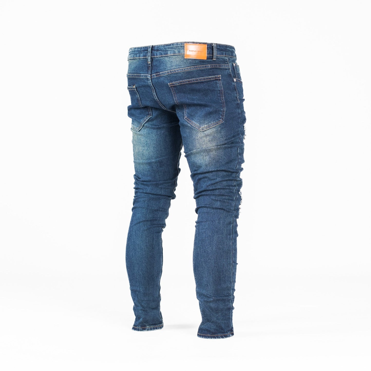 Ocean Crash Ripped Skinny Denim