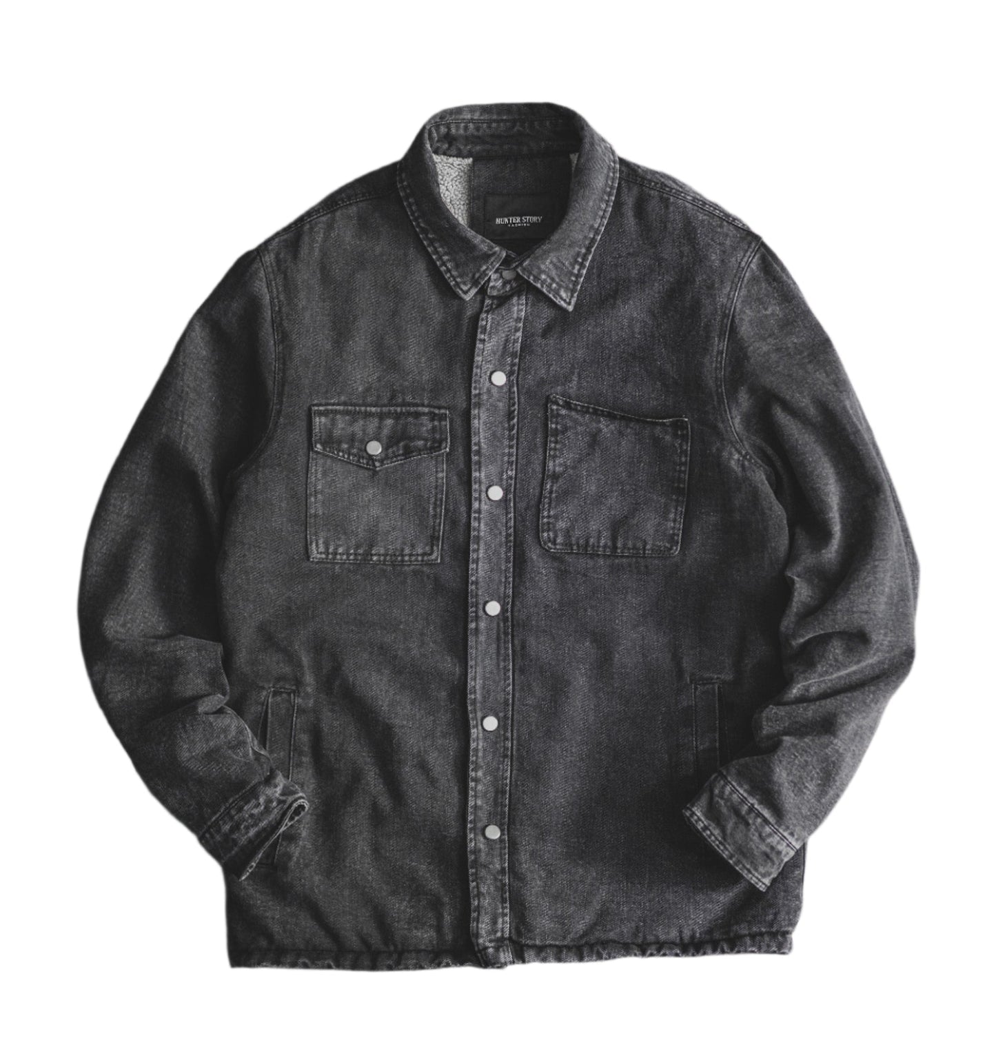 Sherpa-Lined Heritage Denim Jacket