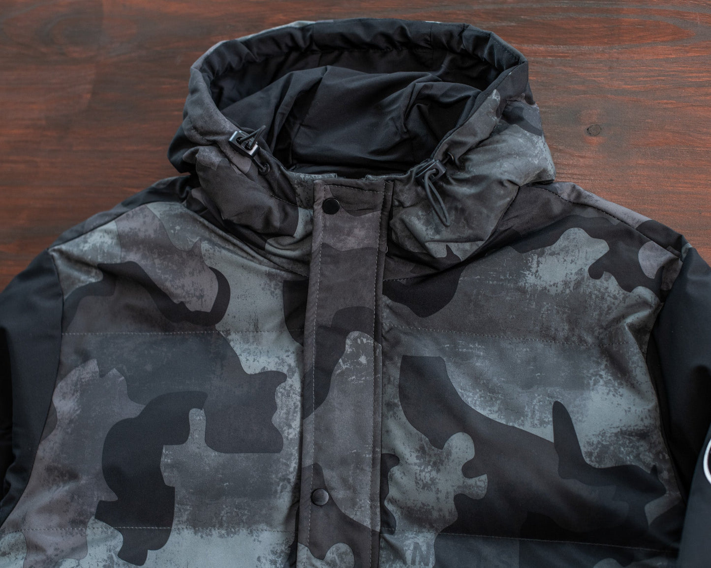 Urban Stealth Camo Puffer Jacket