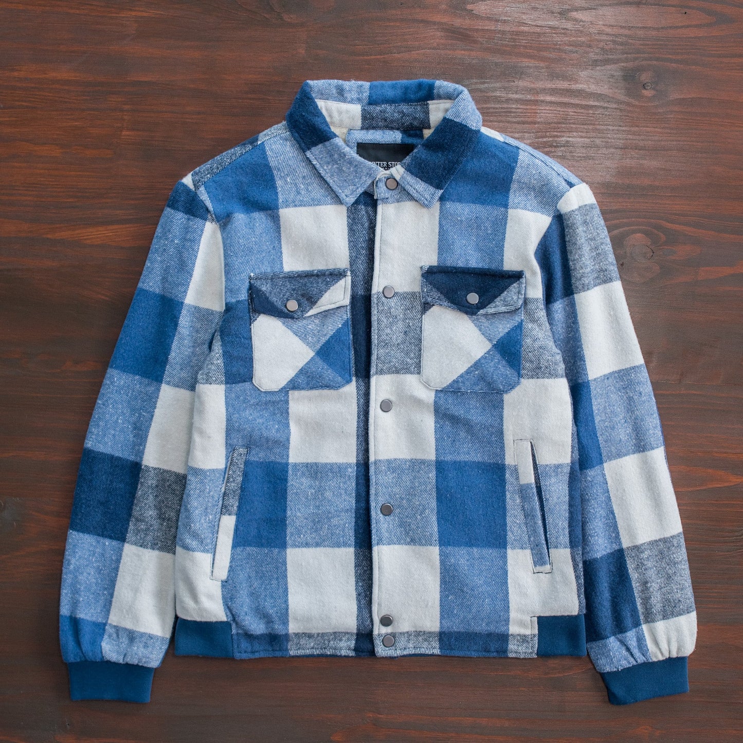 Men’s Heritage Check Wool-Blend Jacket