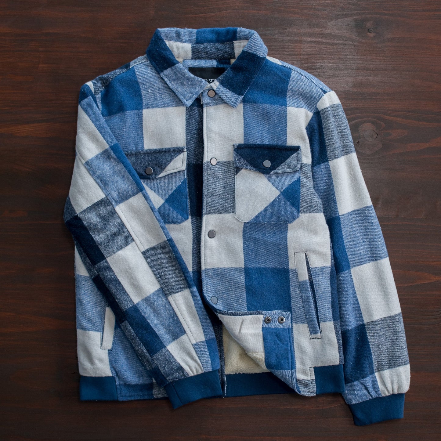 Men’s Heritage Check Wool-Blend Jacket