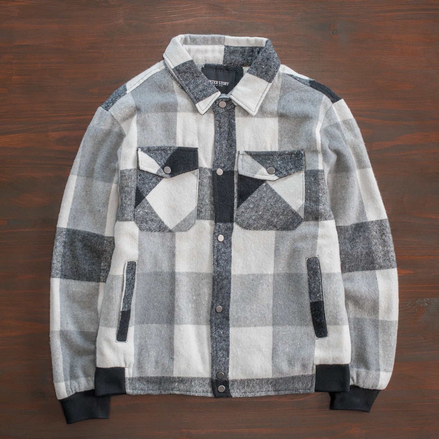 Men’s Heritage Check Wool-Blend Jacket