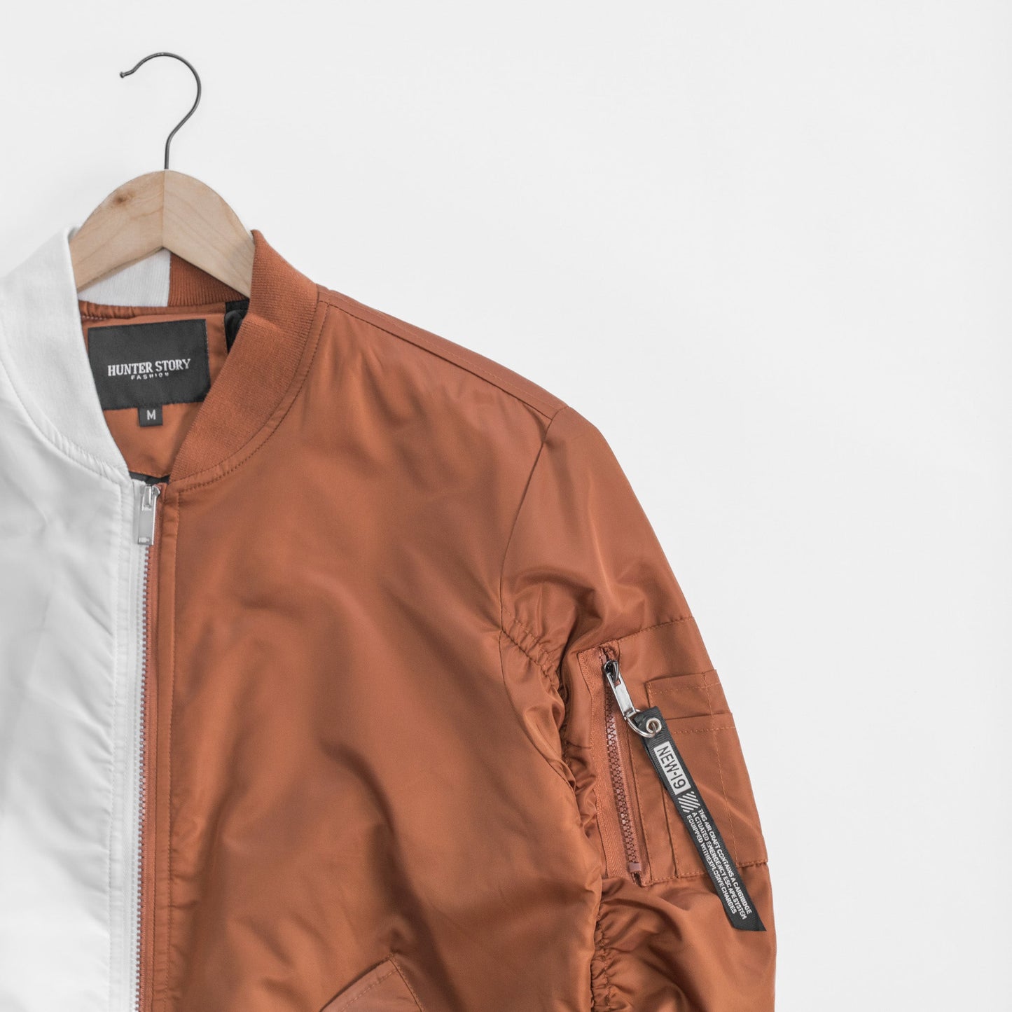 Men’s Dual-Tone Bomber Jacket 88103