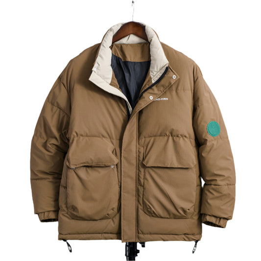Men Winter Thicken JKF Down Jacket.