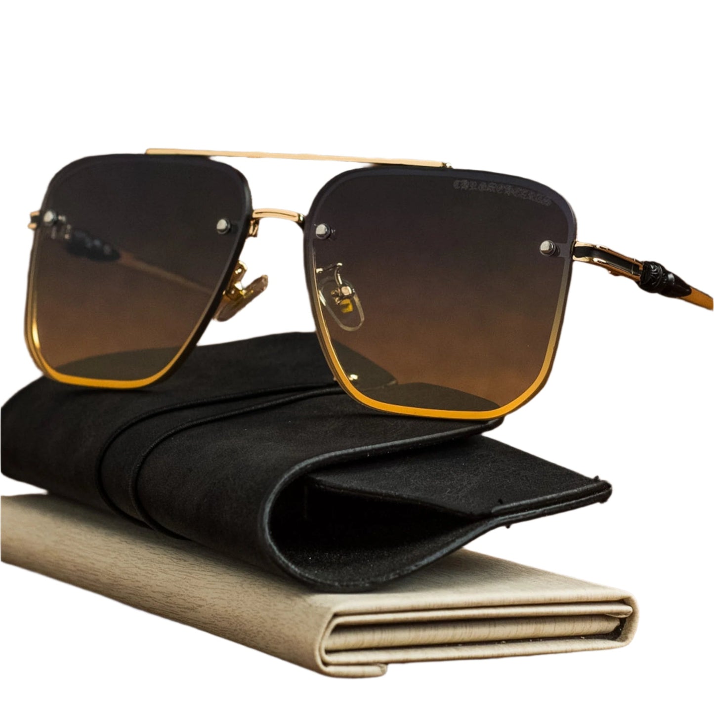 Casual Commute Square Full-Frame Men’s Sunglasses