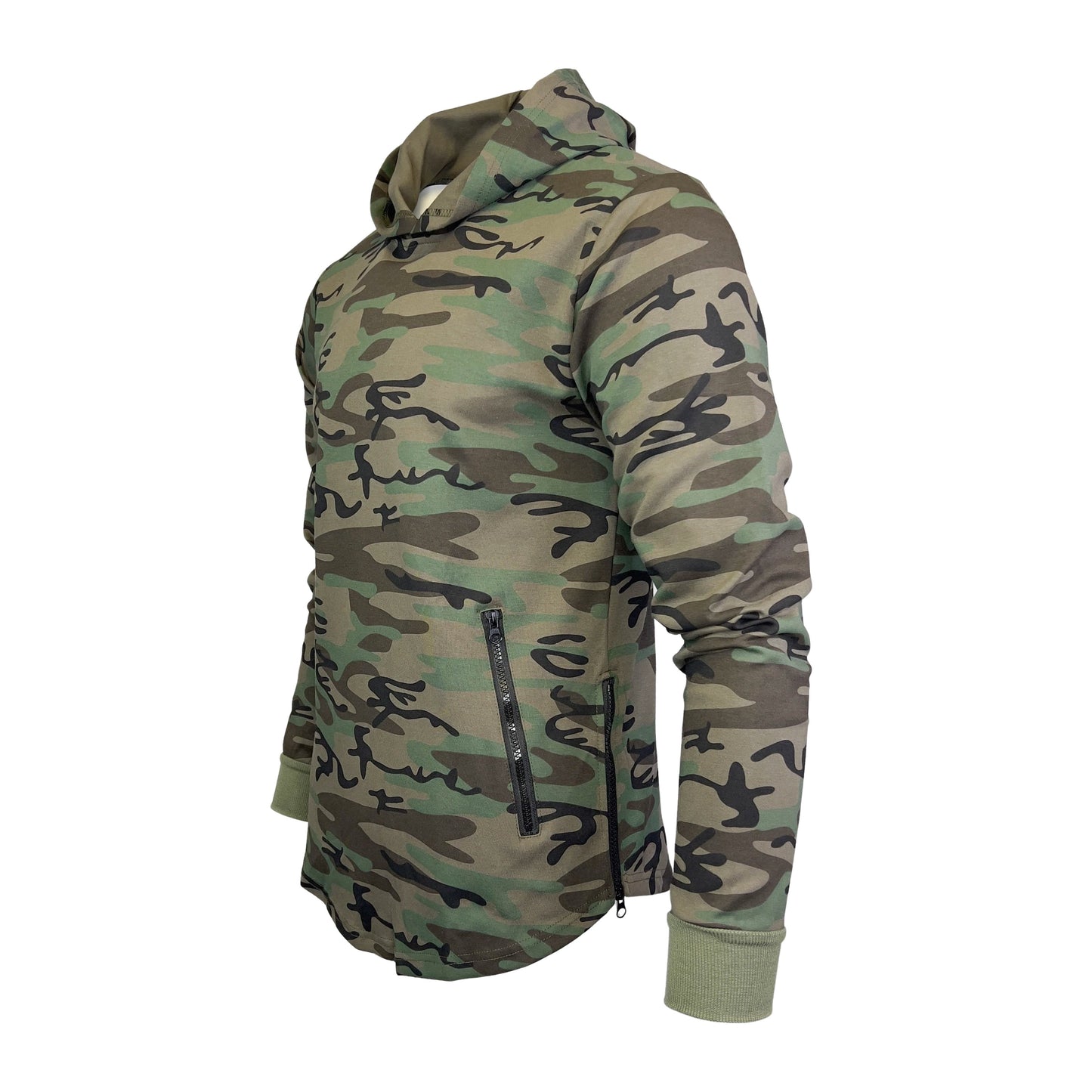 Hooded Camouflage Jumper