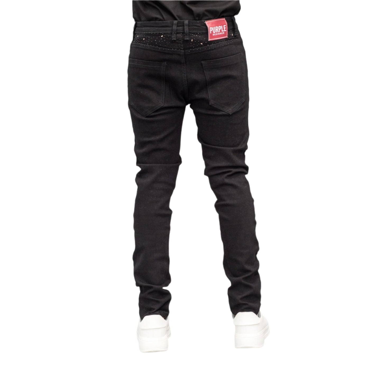 Midnight Luxe Distressed Denim