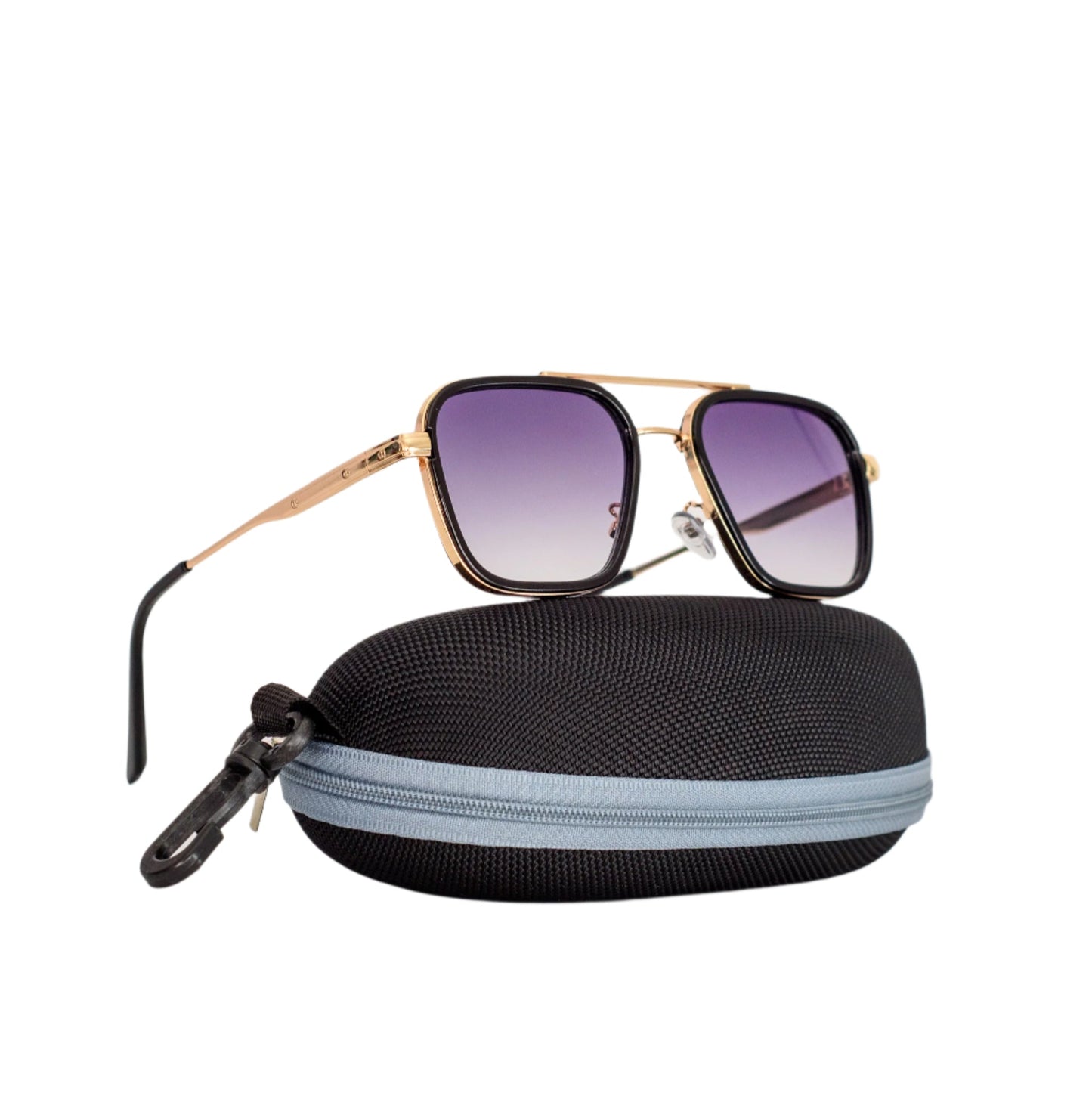 Men All Retro Square Sunglasses