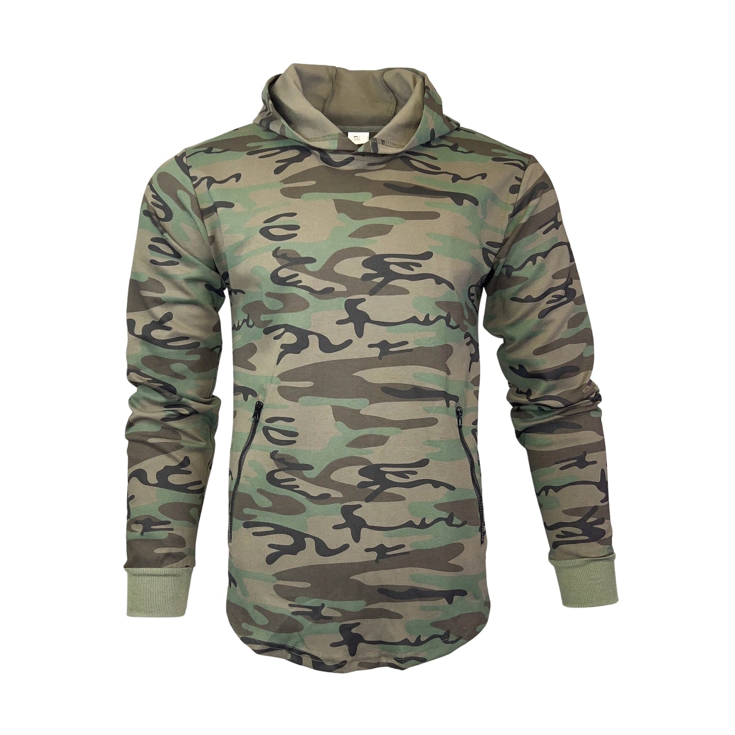 Hooded Camouflage Jumper